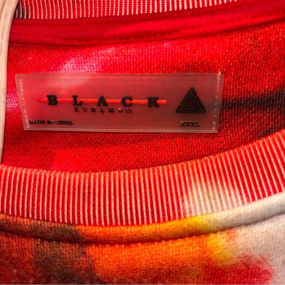BLACK PYRAMID SWEATSHIRT 3XL Colorful LOGO Bright Colors EUC - Picture 4 of 14